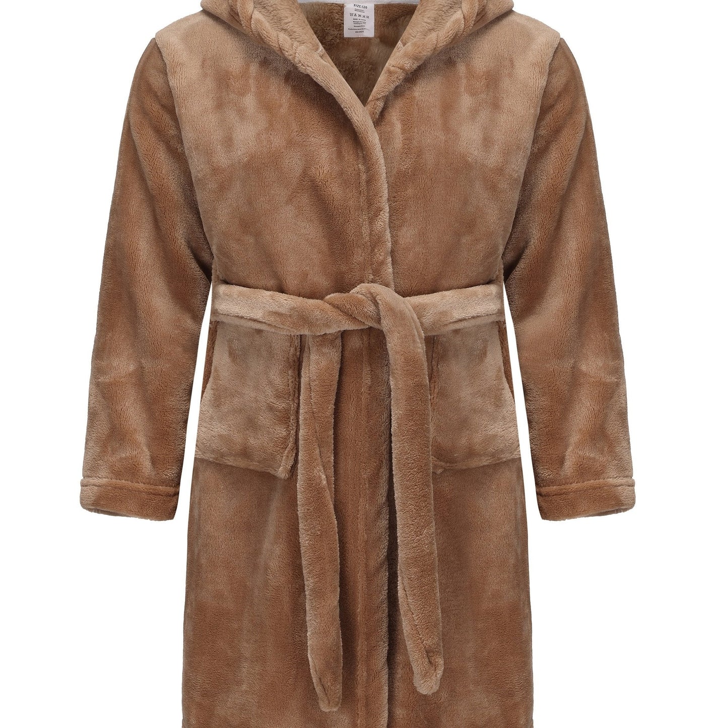 Children's Bathrobe with Hood for Soft Fleece Bathrobe for Girls with Comfortable Fit