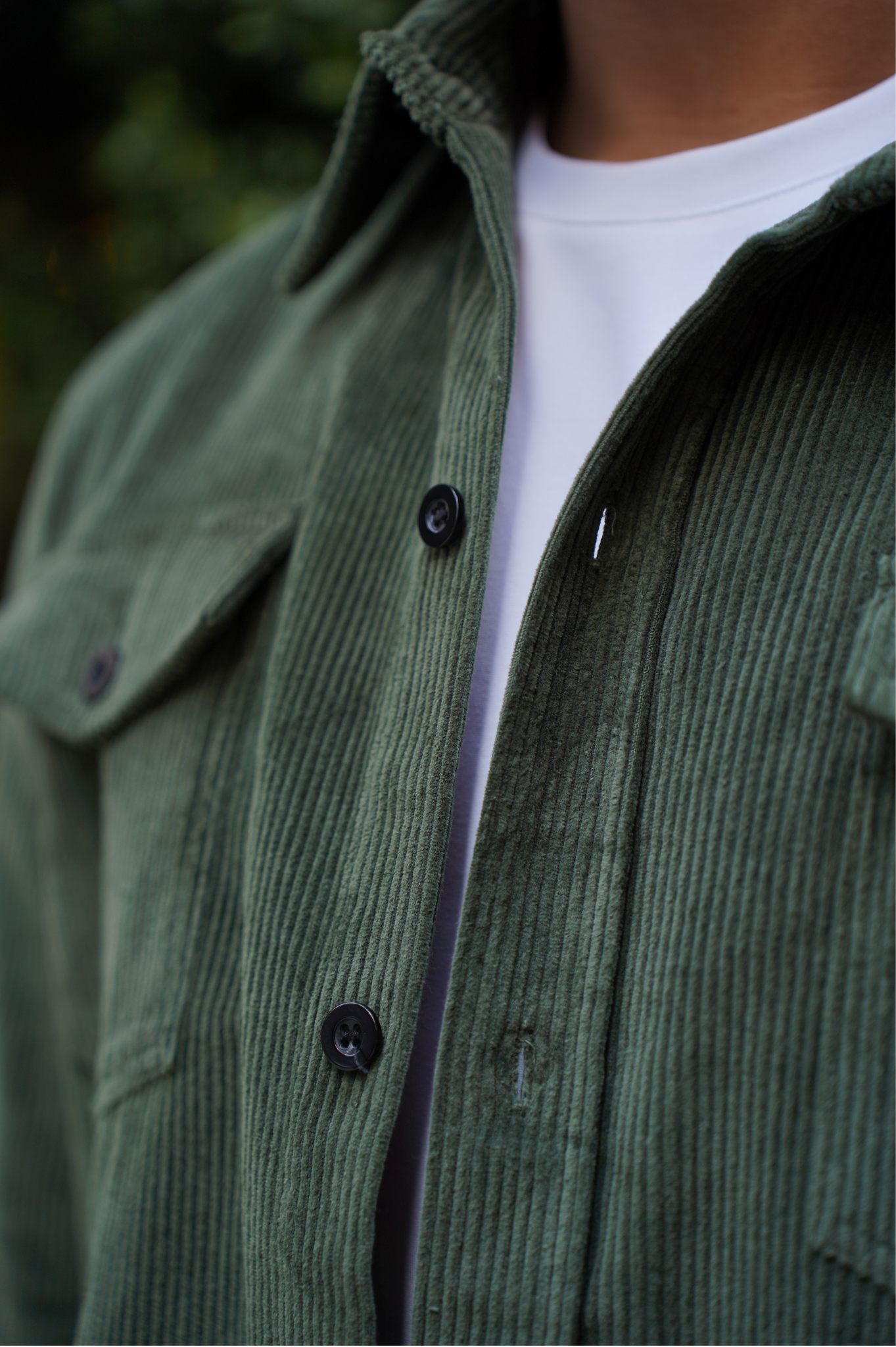 Daan Cord Shirt with Comfort and Style in One