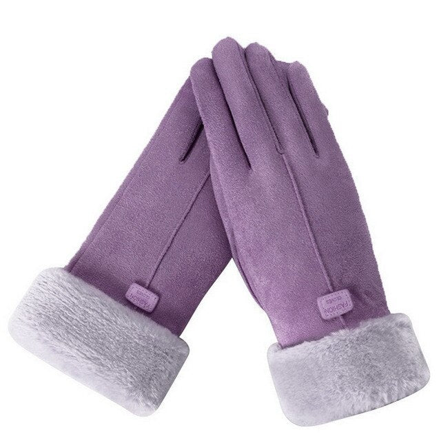 Winter Gloves with Warm and Stylish Design