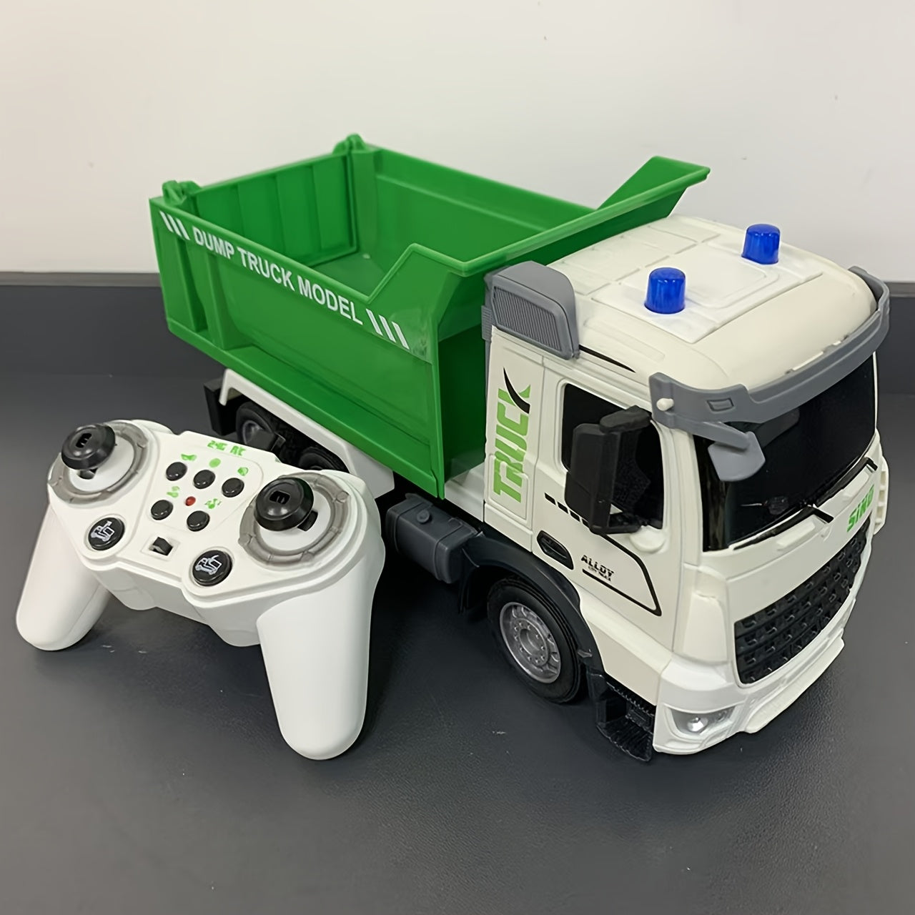 Ecotruck RC Garbage Truck for Realistic Toy Truck with Lights & Sounds