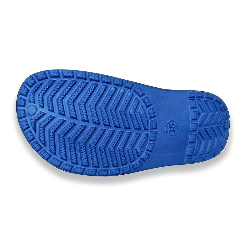 Glow-in-the-Dark Kids’ Clogs for Breathable and Anti-Slip Shoes