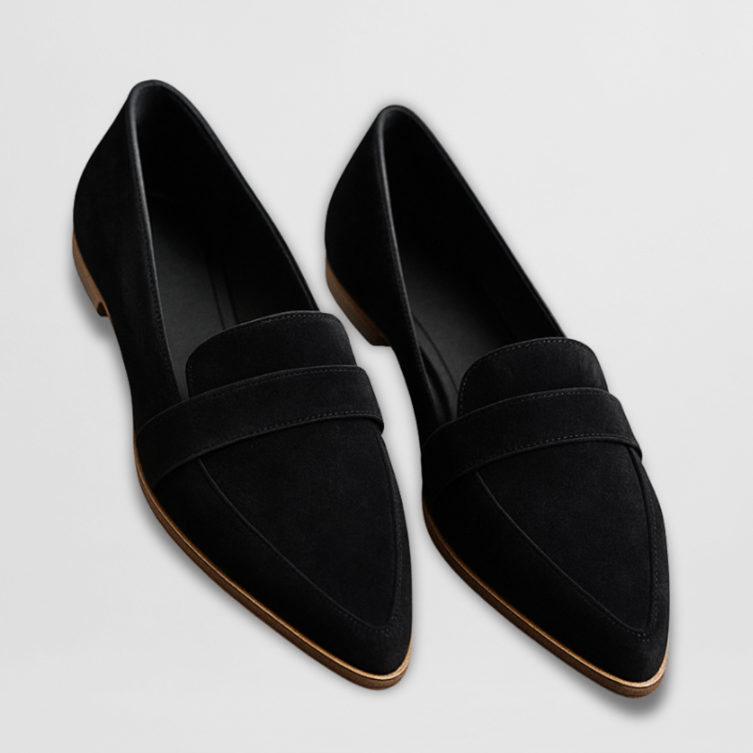 Stylish Ladies' Loafers with Leopard Print and Comfortable Sole