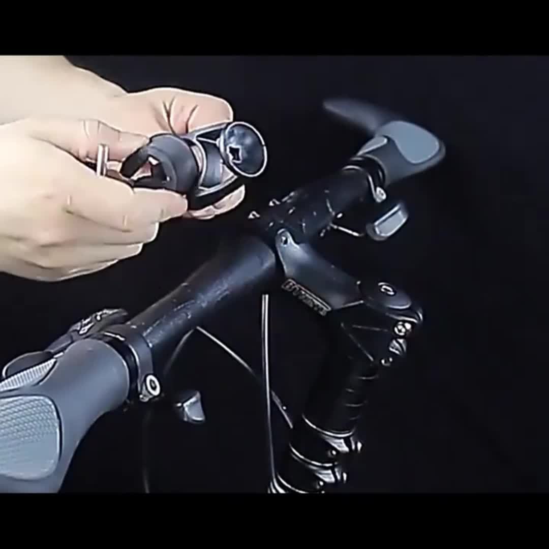 Holder Waterproof Bicycle and Motorcycle Phone for Handlebar Bag with 360° Rotation Option