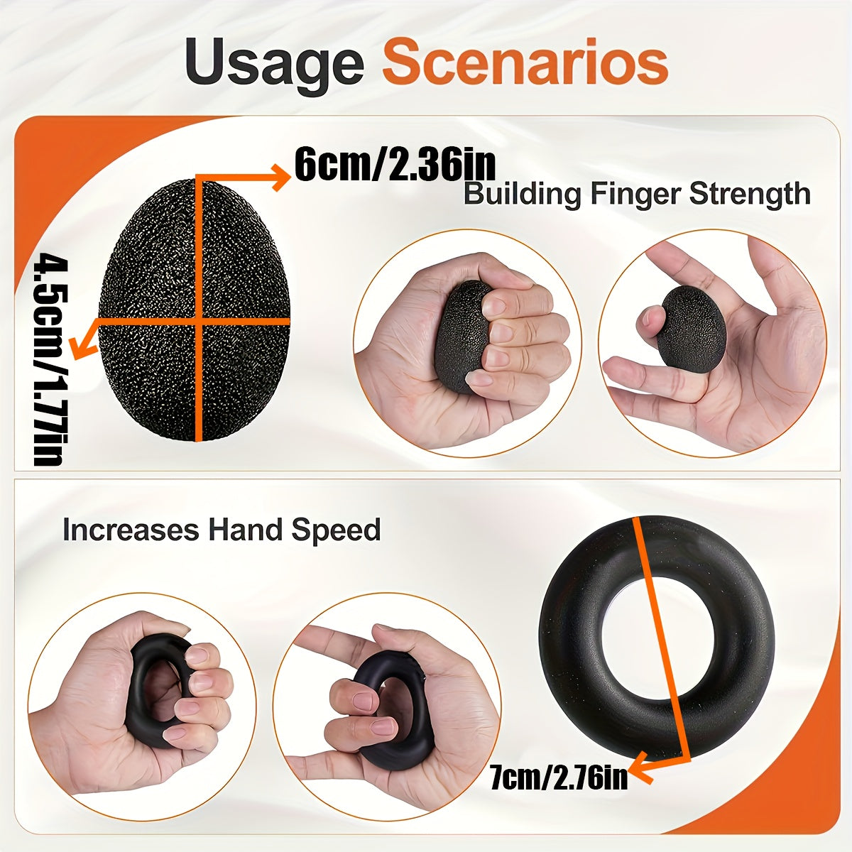 Set Powergrip Hand Trainer for 5-in-1 for Strong Hands and Forearms
