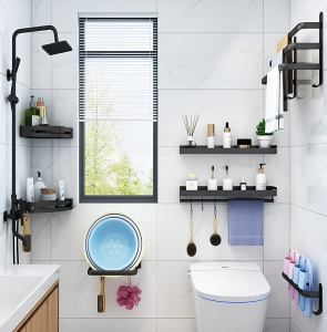 Holder with Modern Aluminium Towel 3 Layers for Bathroom and Space-Saving Use