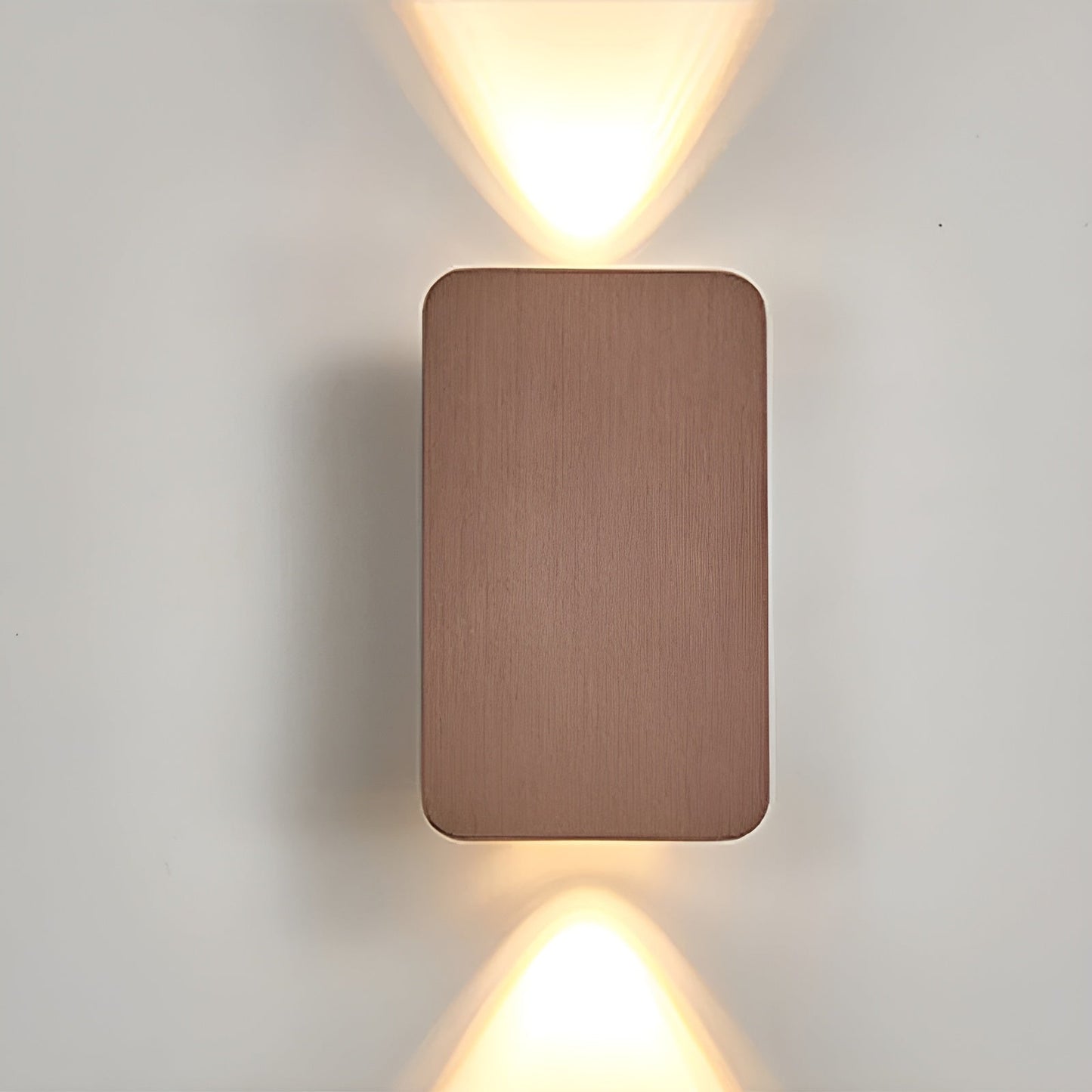 Wall Lamp with LED Upward and Downward Light Beam for Modern and Atmospheric