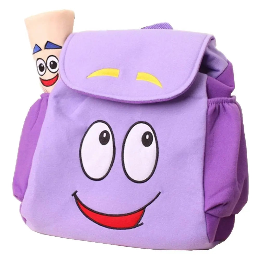 Dora the Explorer Backpack for Adventurous Backpack with Map for Kids