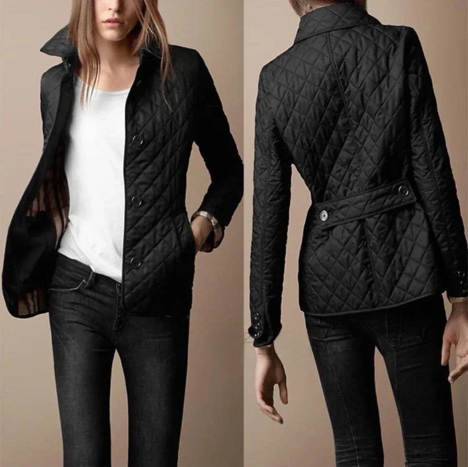 Quilted Women's Jacket for Lightweight and Elegant