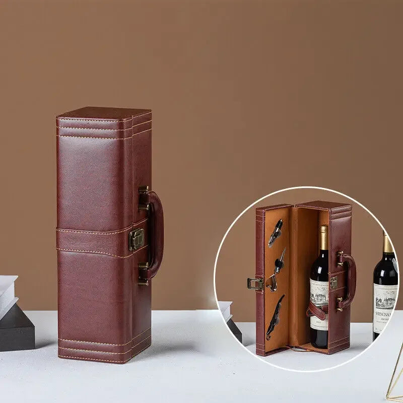 Case Wine for Stylish Storage for Wine and Accessories