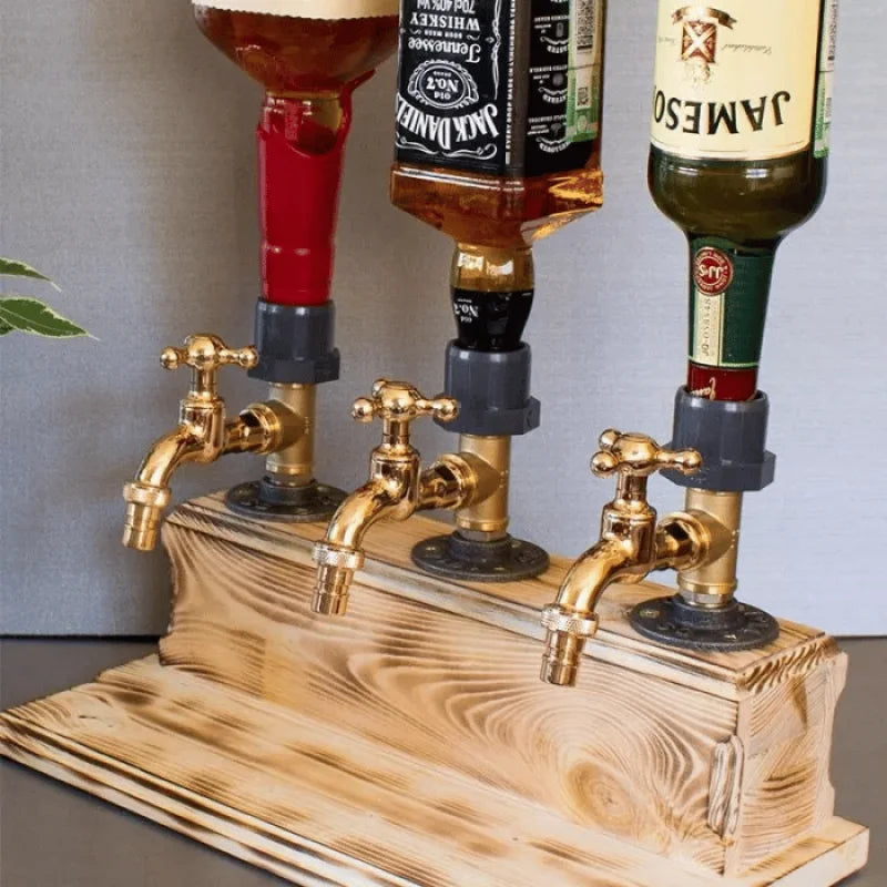 Dispenser Wooden Drink for Functional