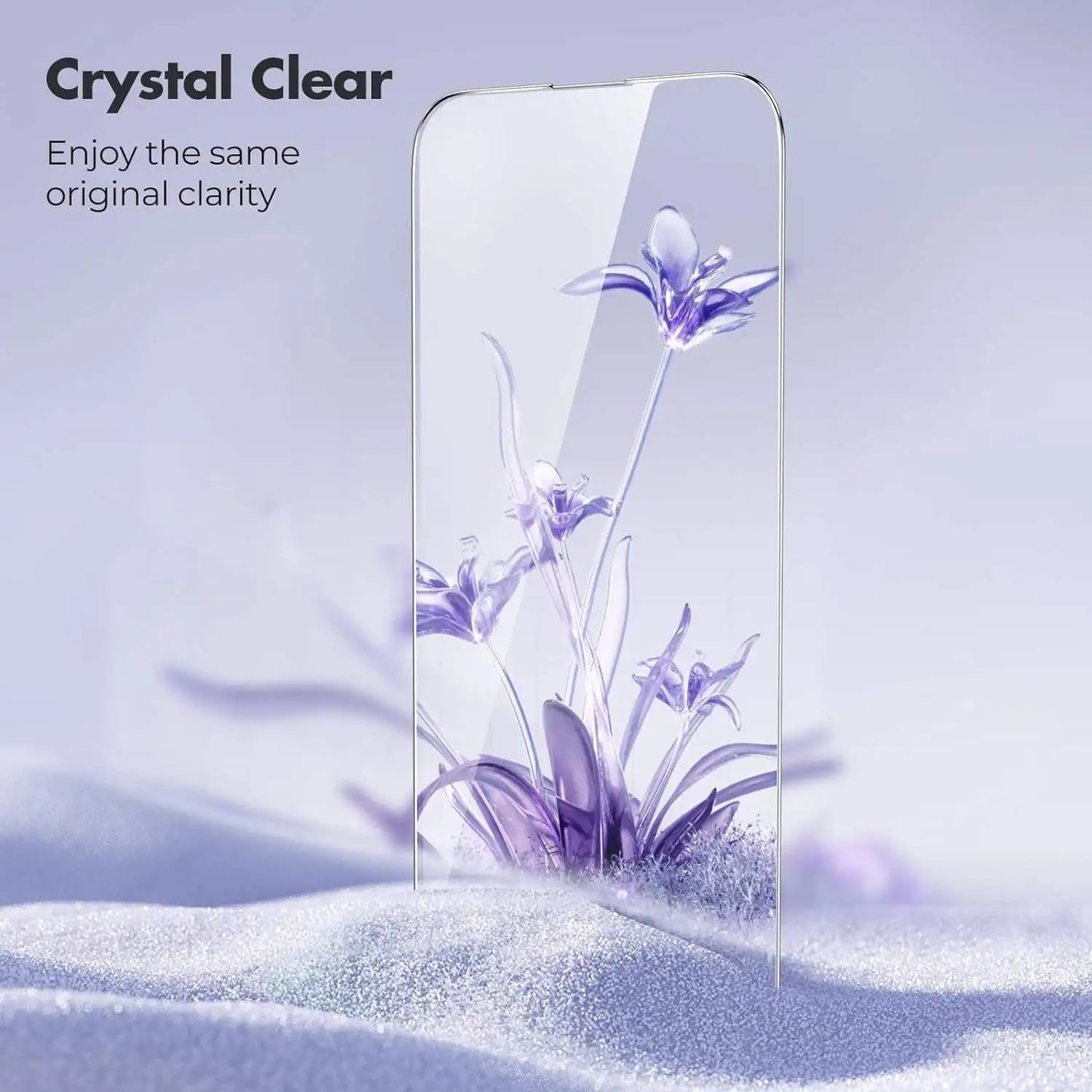 Glass with Iphone Tempered Screen Protector for Full Protection