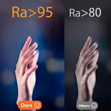 Lamp with Rechargeable Clip-on Reading Flexible Arm for Adjustable and Eye-Friendly