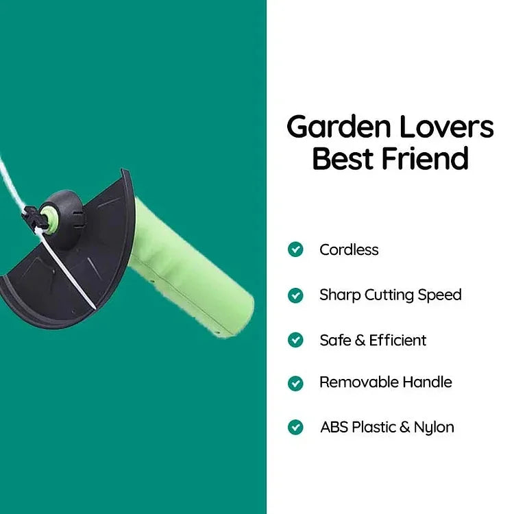 Wireless Mini Grass Trimmer for Precise and Easy Lawn Edge Maintenance