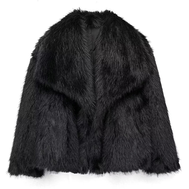 Aurelia Faux Fur Jacket for Women for Soft Short Coat for Chic Warmth