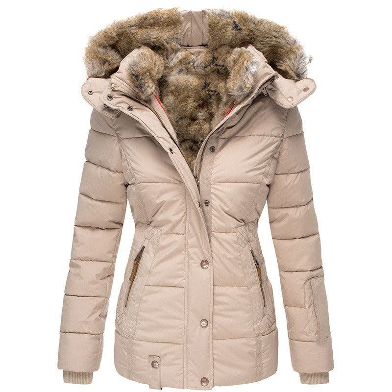 Nordelle Winter Coat for Quilted Insulated Hooded Outerwear for Women