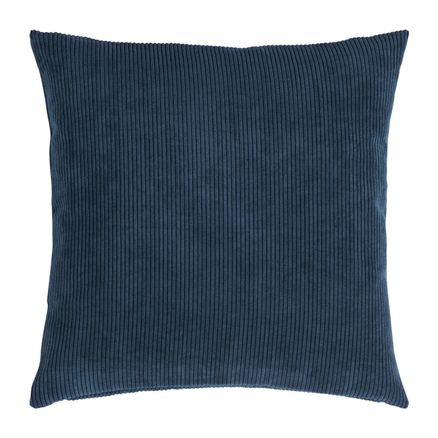 Cushion with Corduroy Cover with Vertical Ribbing for Timeless Interior Style