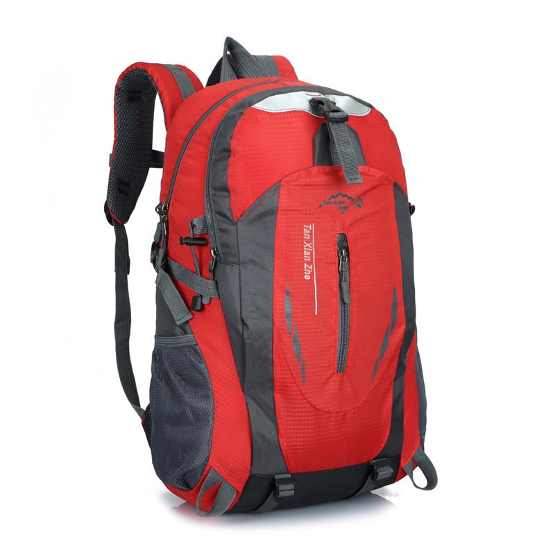 Waterproof Unisex Travel Backpack with Large Capacity and Functional Layout