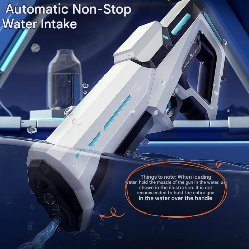 Automatic Water Gun with Large Water Tank for Long Water Fights