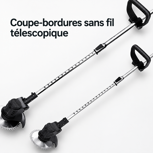 Coupe-bordures sans fil télescopique - vue principale