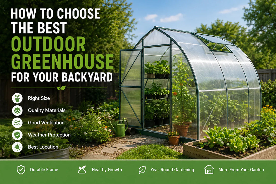 How to Choose the Best Outdoor Greenhouse