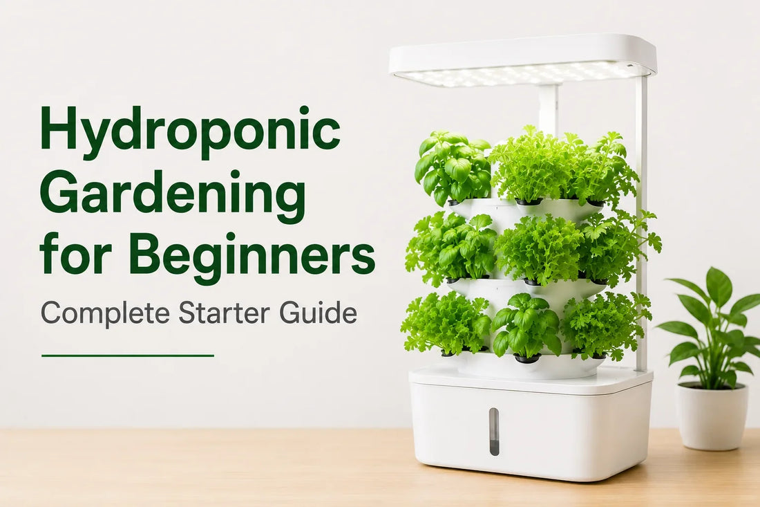 Hydroponic gardening for beginners home starter guide