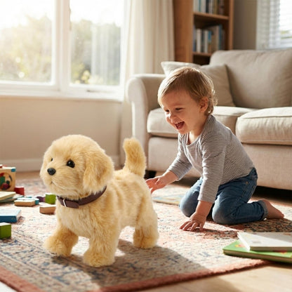 Interactive Robot Puppy Toy with Realistic Movements for Children