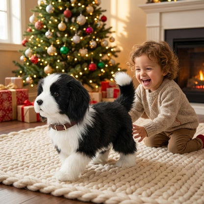 Interactive Toy Dog that Walks and Barks for Realistic Play Fun