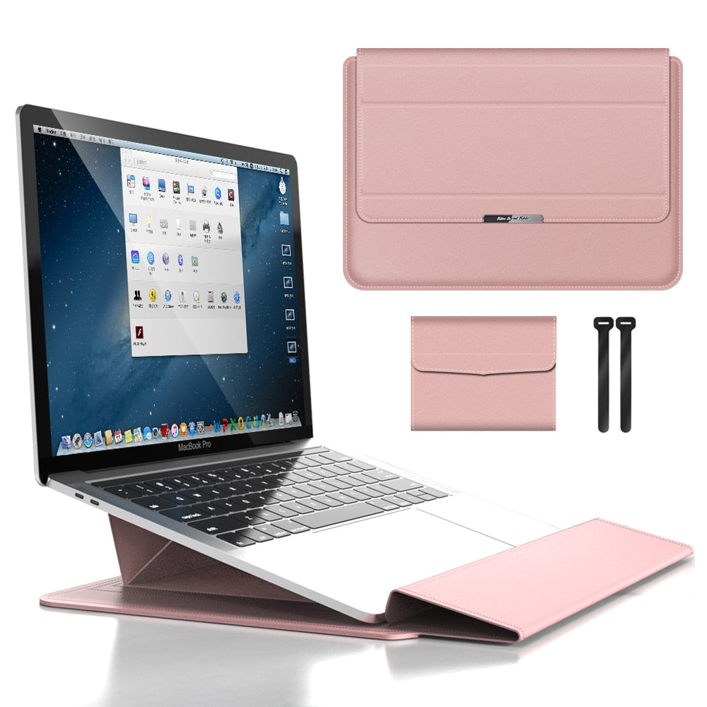 Stand Laptop Sleeve with Built-in for Protective Case for 11 16 Inch Laptops
