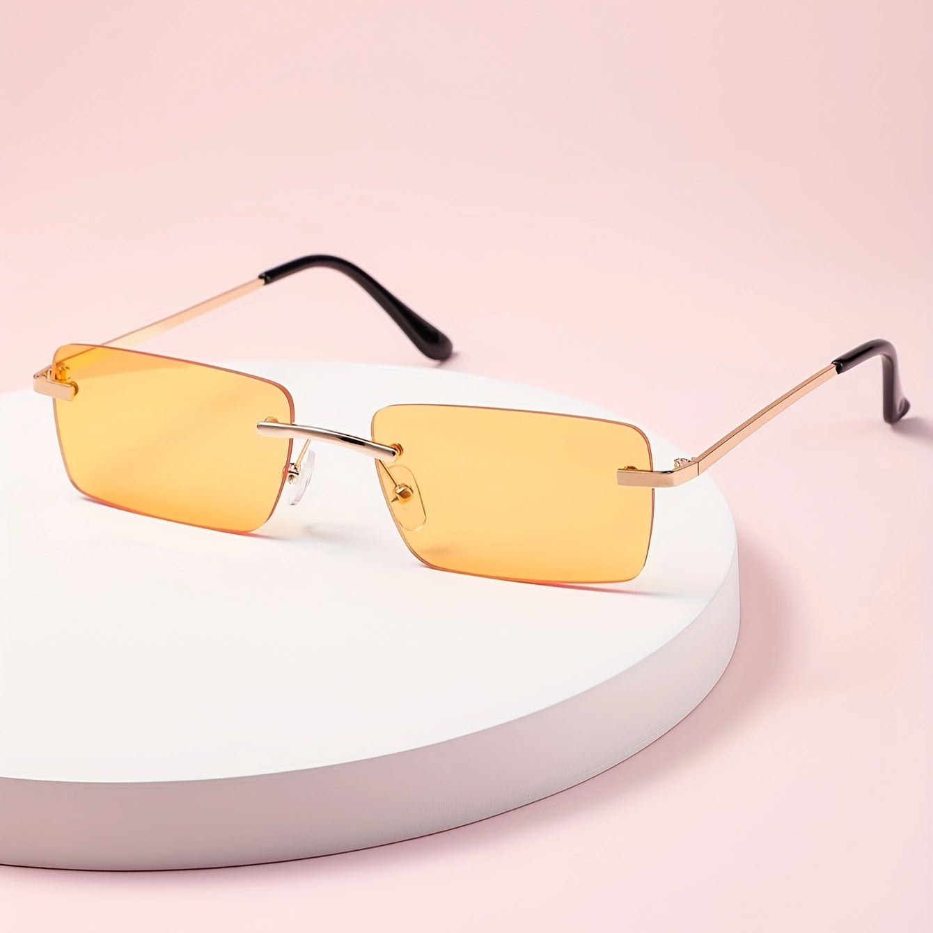 Stylish Frameless Sunglasses for Trendy and Comfortable for Men
