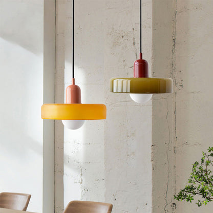 Colorloop Pendant for Artistic Bauhaus Hanging Lamp with Warm Light
