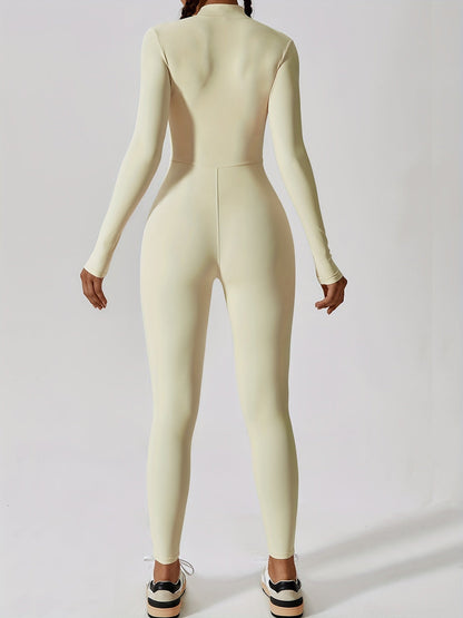 Slim Fit Yoga Jumpsuit for Comfortable and Stylish Activewear