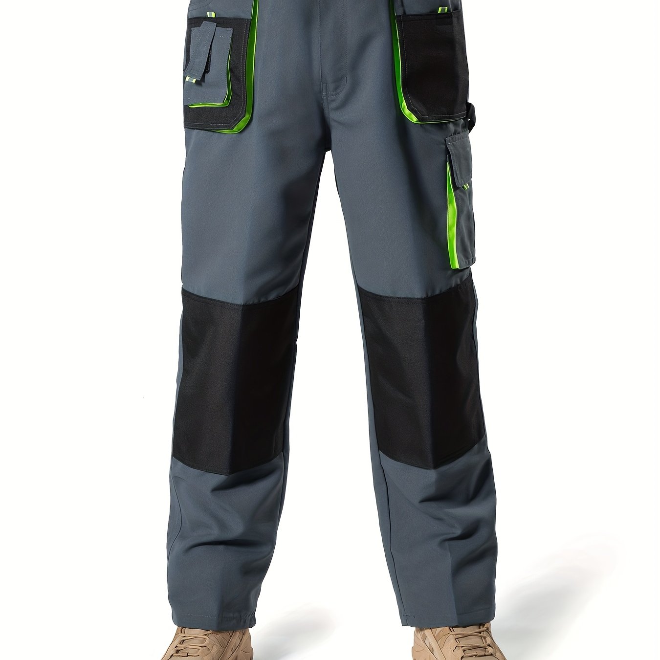 Men's Work Trousers with Large Storage Pockets for Durable and Functional