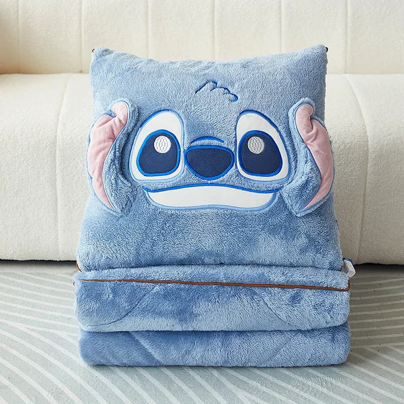 Blanket with Cuddly Soft and Cushion Set for Warmth and Coziness