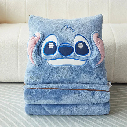 Blanket with Cuddly Soft and Cushion Set for Warmth and Coziness