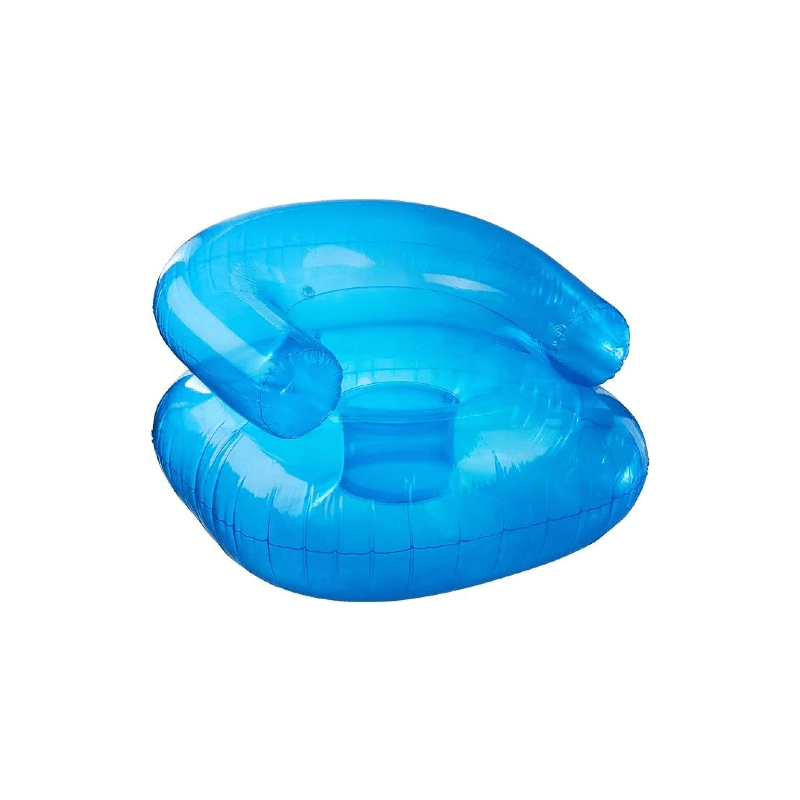 Cushion Inflatable Lounge Chair for Adults with Transparent Design and Comfort