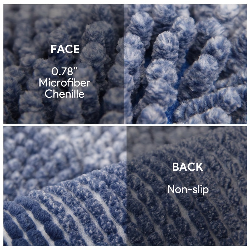 Mat Chenille Bath for Comfort for Bathroom and Entrance