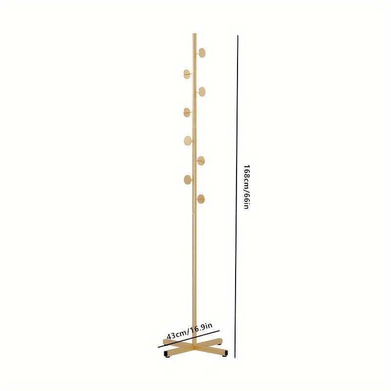 Rack with Elegant Gold Coat Design for Modern and Practical for Any Space