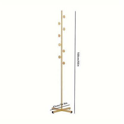 Rack with Elegant Gold Coat Design for Modern and Practical for Any Space