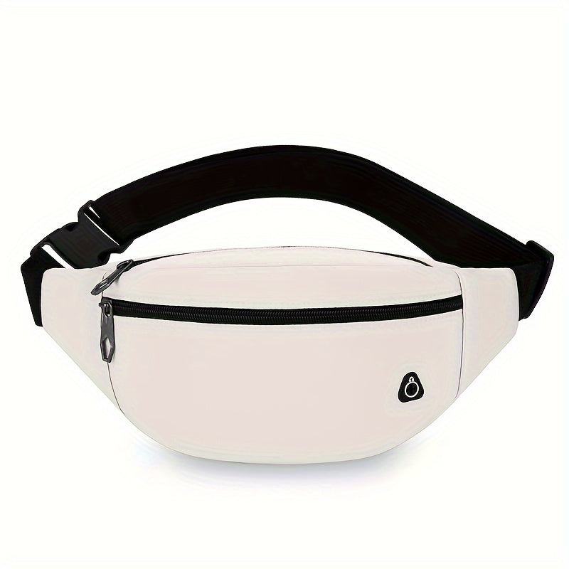 Bag with Sporty Bum Design for Women with Multiple Pockets and Adjustable Strap