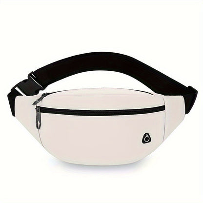 Bag with Sporty Bum Design for Women with Multiple Pockets and Adjustable Strap