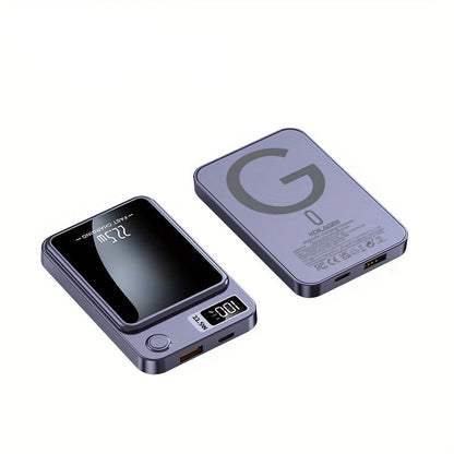 Magnetic Power Bank for Ultra Slim with Super Fast Wireless Charging