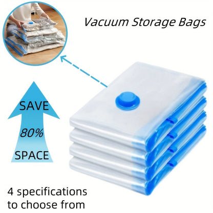 Bags Set of Extra Large Vacuum Storage for Reusable, Waterproof, and Space-Saving