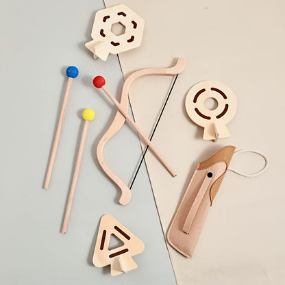 Set Junior Archer Bow and Arrow for Educational and Fun Toy