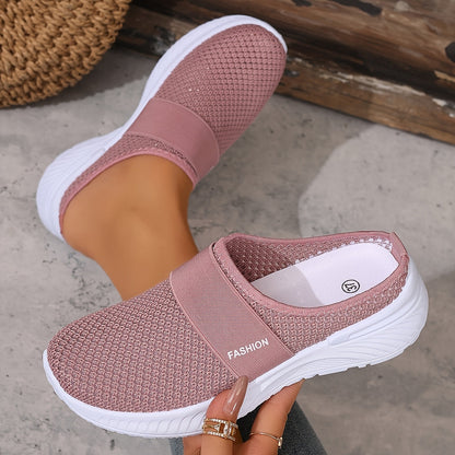 Sneakers with Slip-on Summer Design for Women with Breathable Mesh