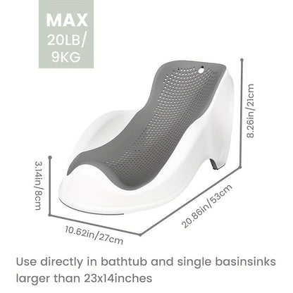 Safenest Baby Bath Seat for Ergonomic & Ventilated Support