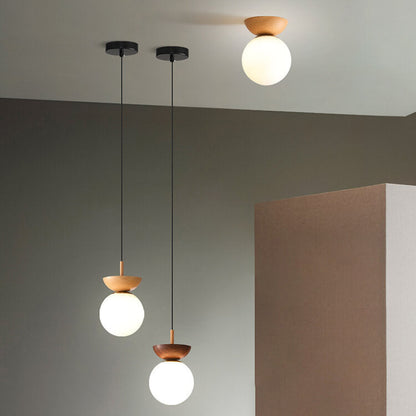 Lamp with Japanese Design Ceiling LED for Warm, Soothing and Modern