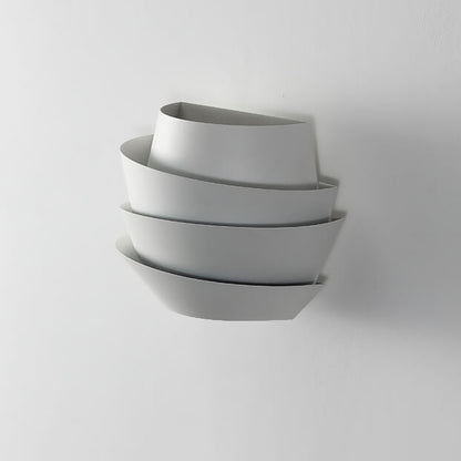 Wall Lamp with Scandinavian Double Light Points Made of Iron