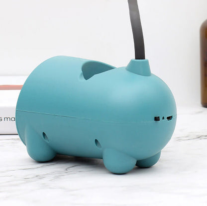 Holder LED Desk Lamp with Rabbit Design and Pen for Touch and Dimmable