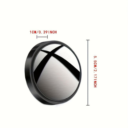 Mirrors with Auto Blind Spot Wide Angle Lens and 360° Adjustable Design