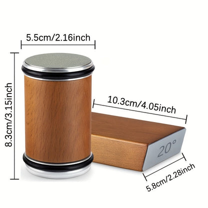 Magnetic Knife Sharpener with Diamond Coating for Kitchen Knives